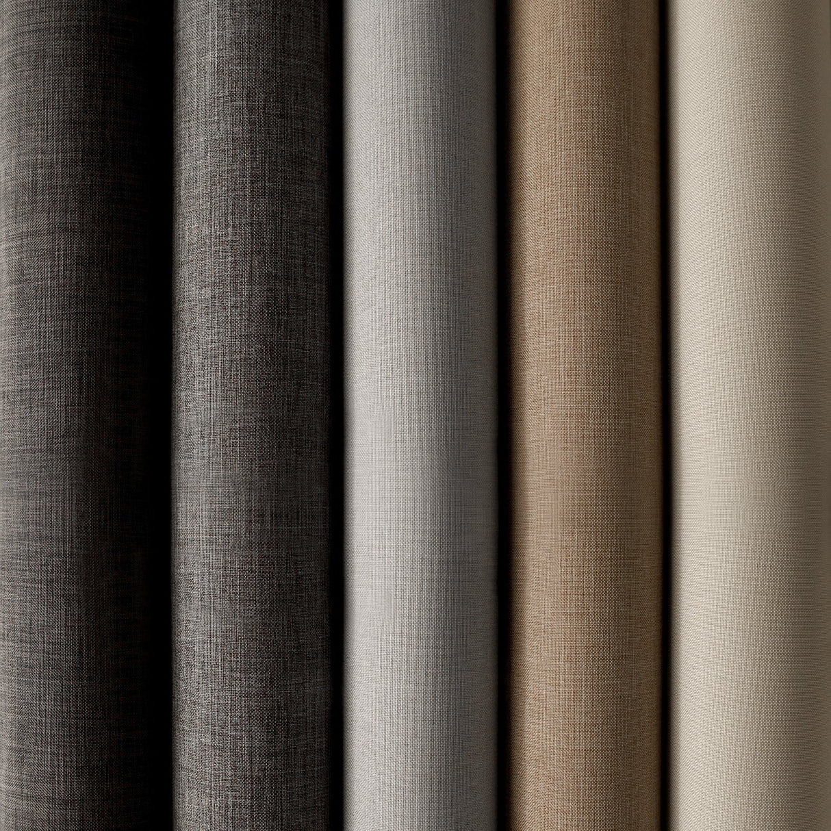 Hardwired Motorized Roller Shades 100% Blackout Dual-Sided Bouvardia