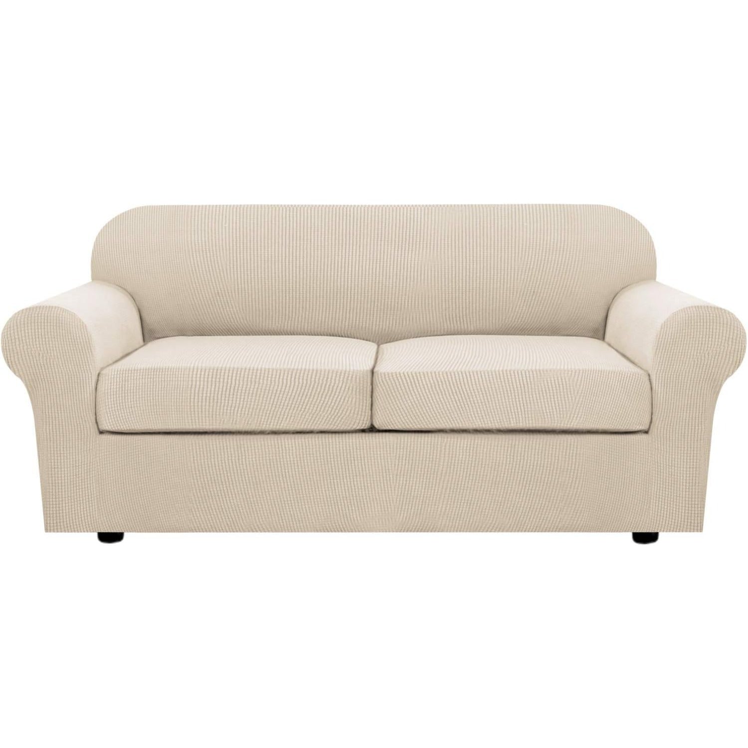 4 Piece Stretch Couch Covers for Cushion Couch Sofa Furniture Slipcovers