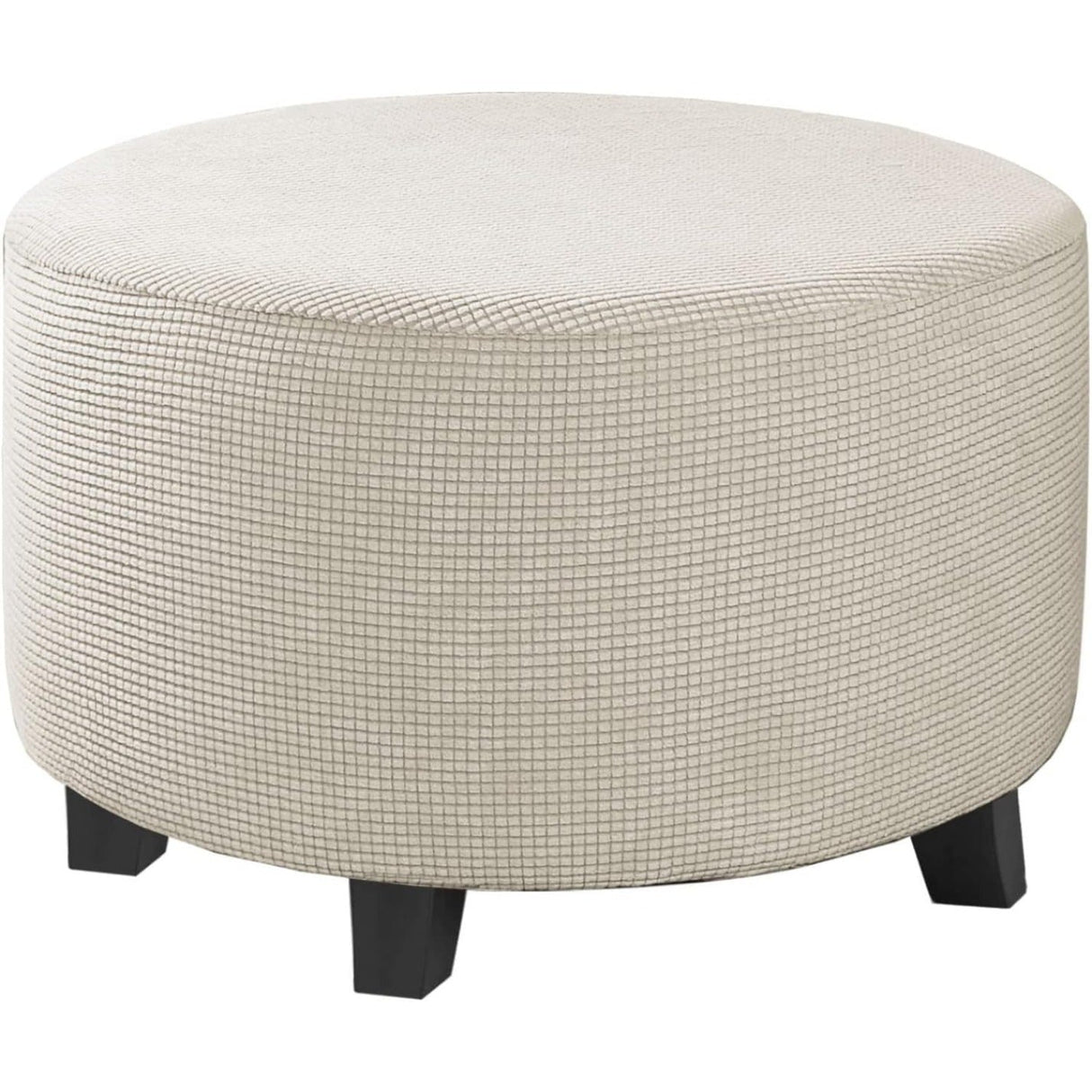 Ottoman Cover Slipcover Rectangle Fit Length Footrest Sofa Slipcovers Stool Cover