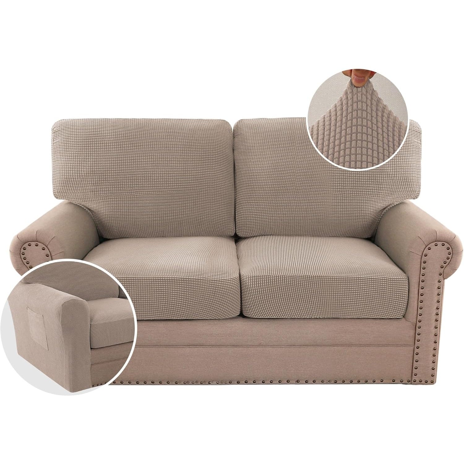 Multi-Pieces Chair Covers Stretch Couch Covers