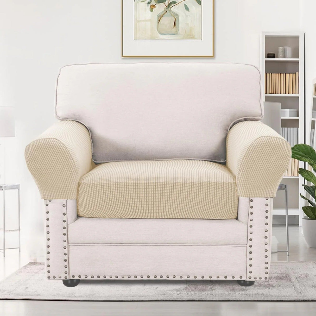Multi-Pieces Chair Covers Stretch Couch Covers
