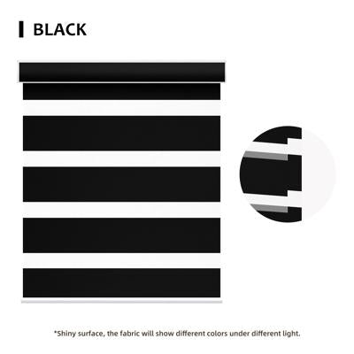 Motorized Zebra Shades 85% Blackout 95mm Phoebe