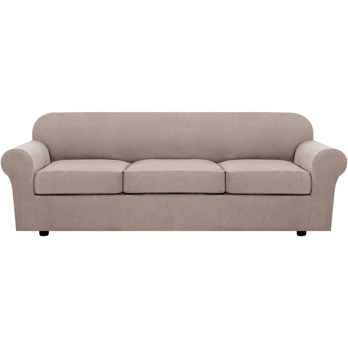 4 Piece Stretch Couch Covers for Cushion Couch Sofa Furniture Slipcovers