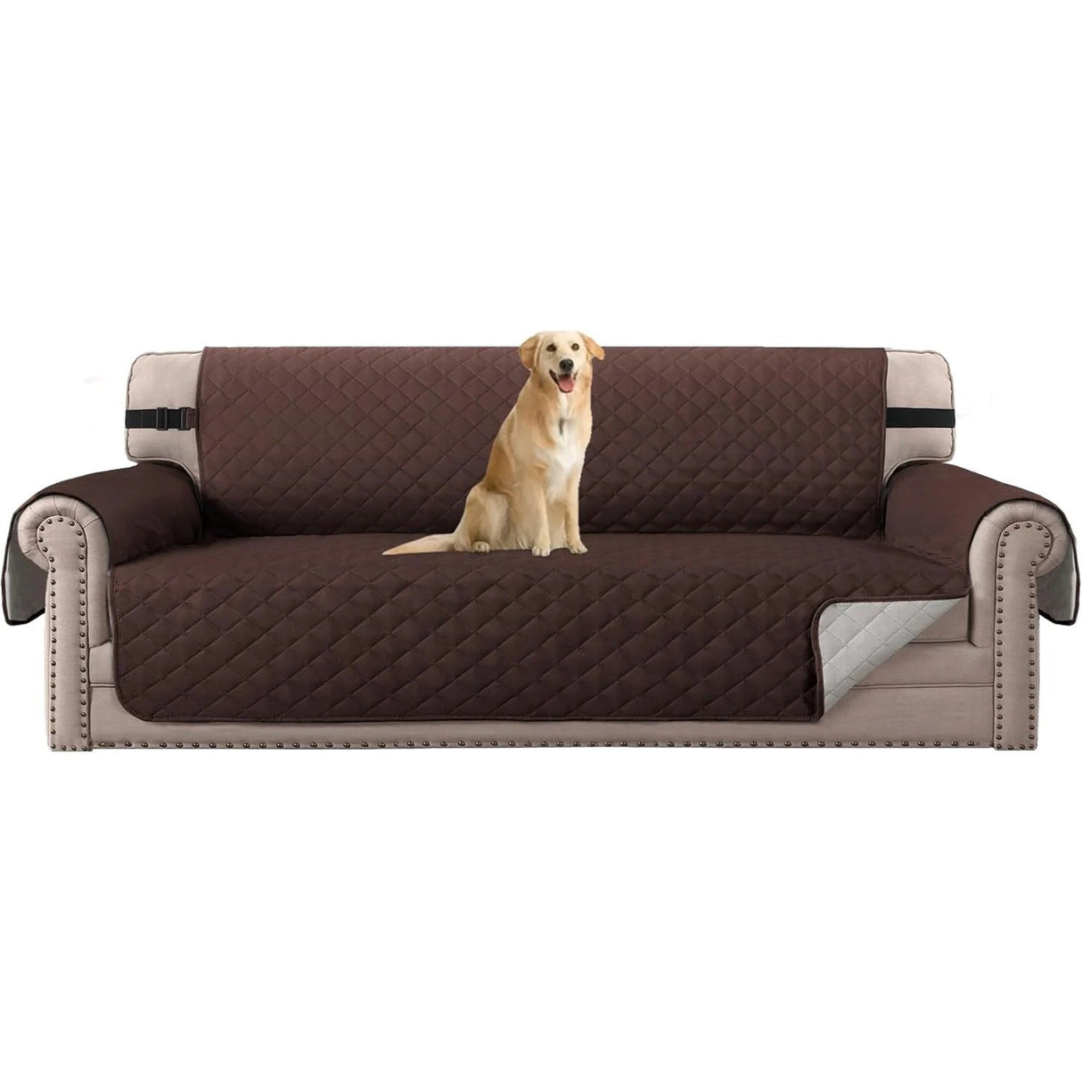 Reversible Chair Covers Water Repellent Chair Slipcover for Dogs Pets Furniture Protector