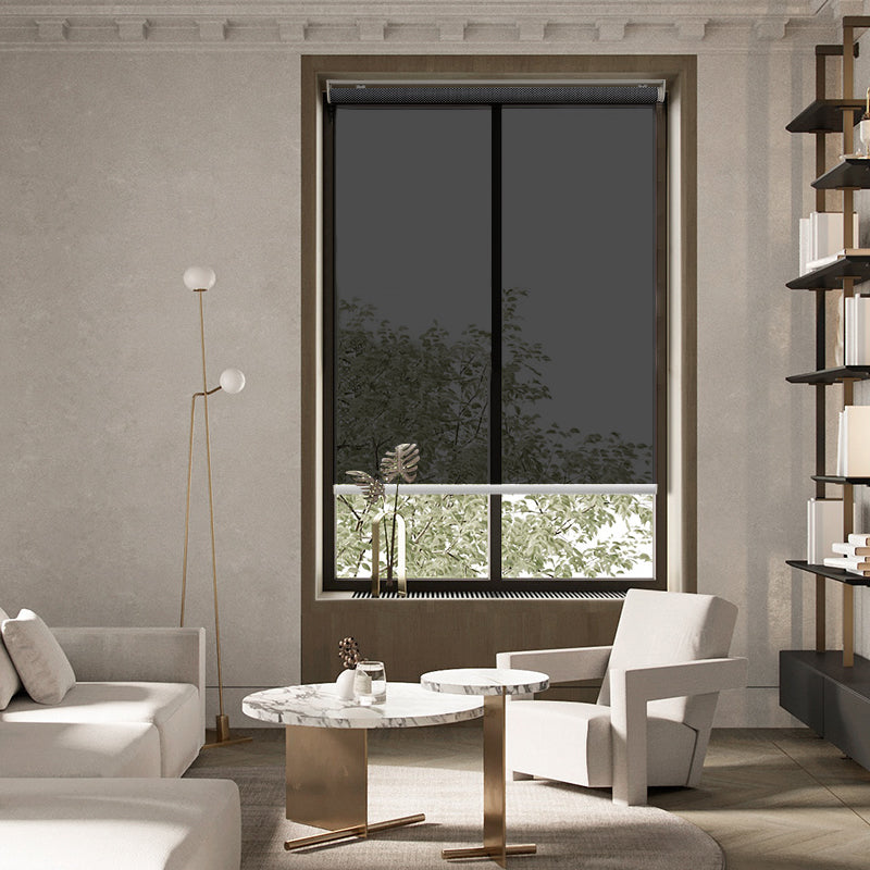 Motorized Light Filtering Solar Shades 1%/3%/5% Openness Aventus