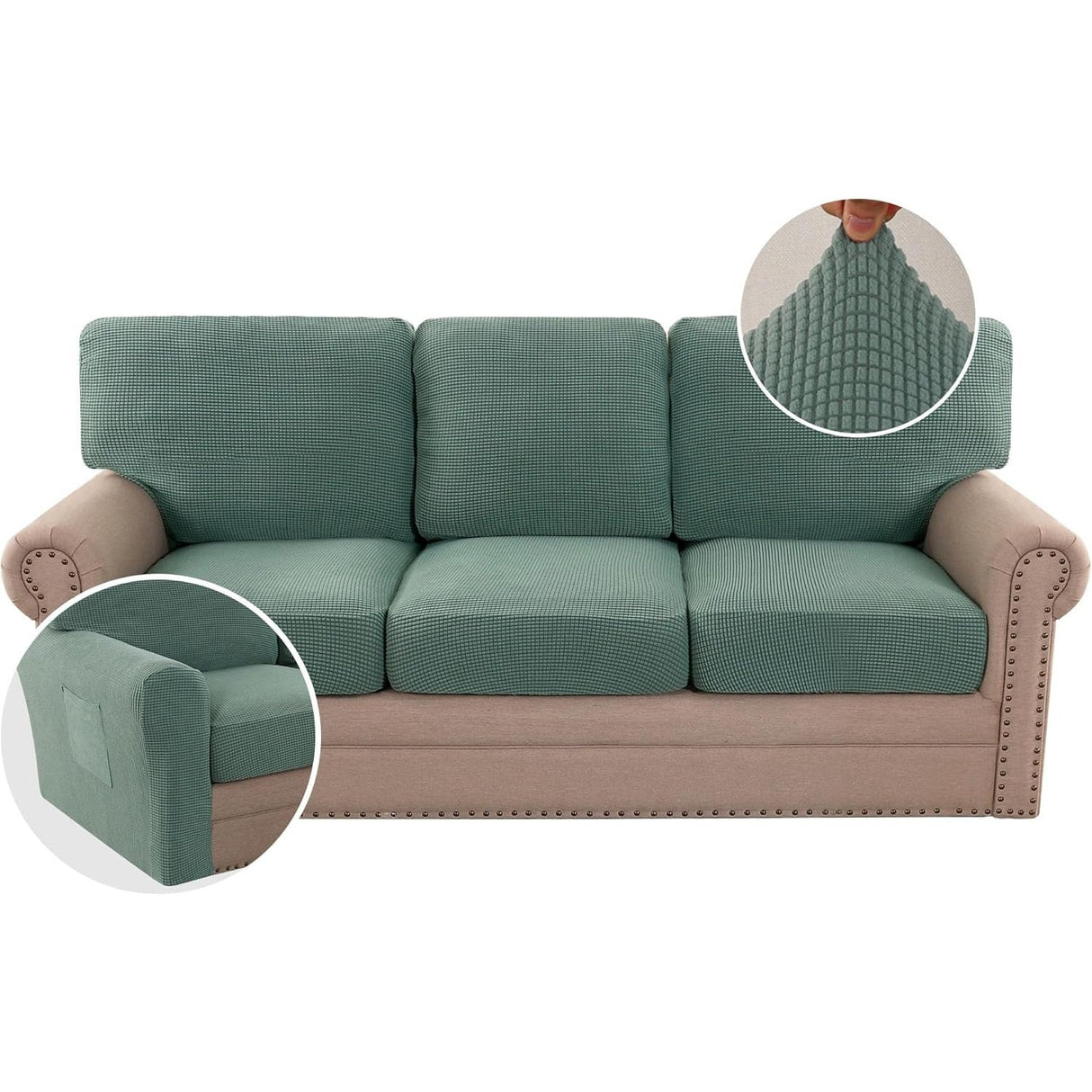 Multi-Pieces Chair Covers Stretch Couch Covers
