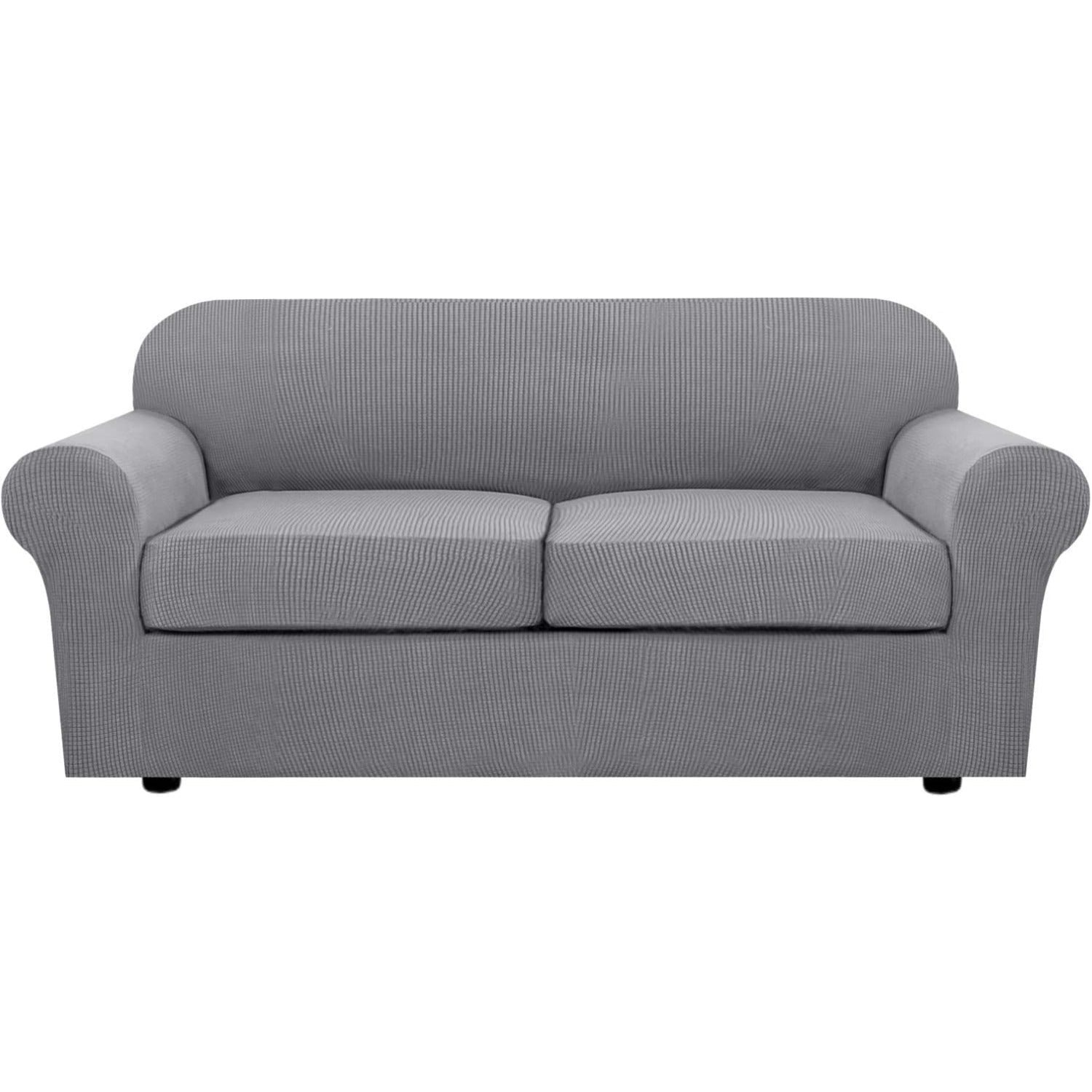 4 Piece Stretch Couch Covers for Cushion Couch Sofa Furniture Slipcovers