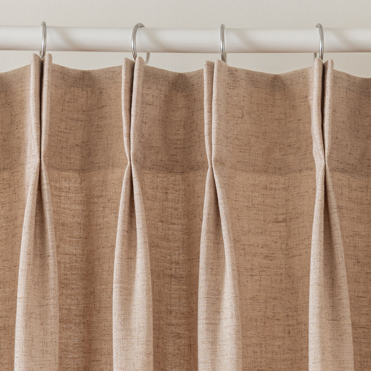 Caelis Heavyweight Cotton Blended Drapery Pleated