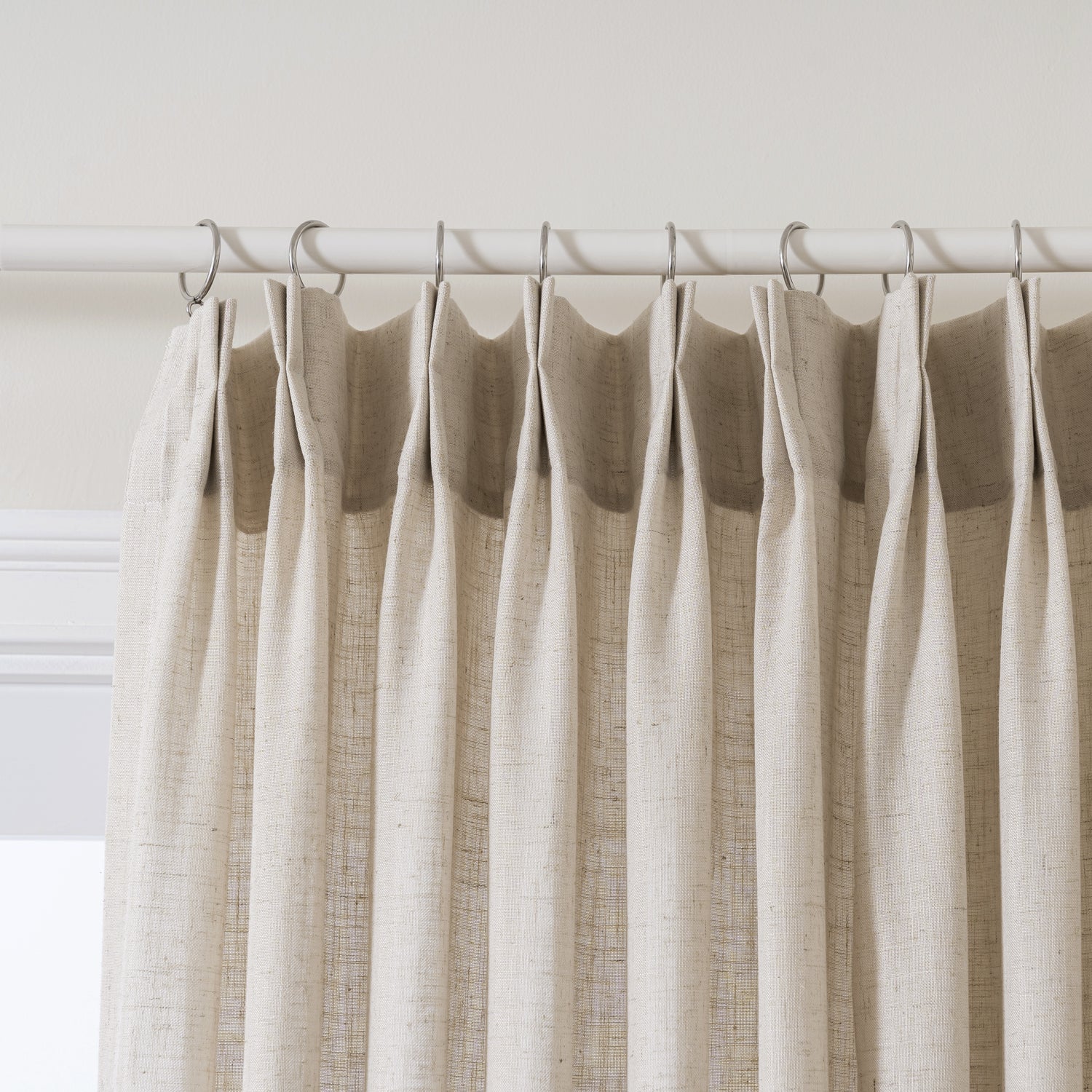 Aurevia Flowing Texture Linen Sheer curtain