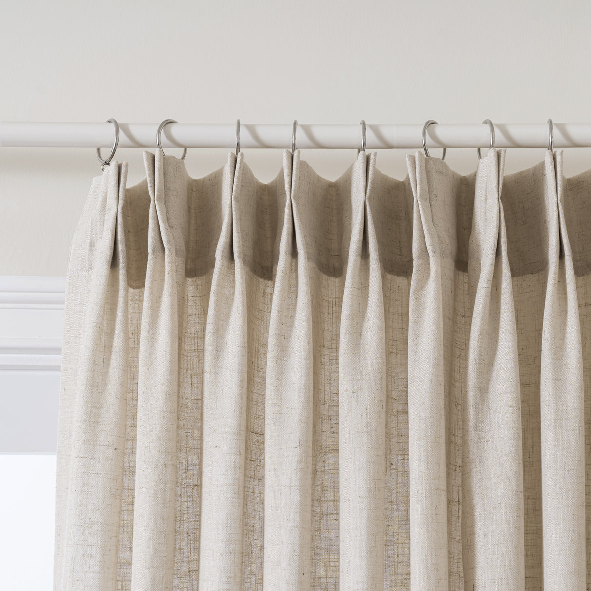 Aurevia Flowing Texture Linen Sheer curtain