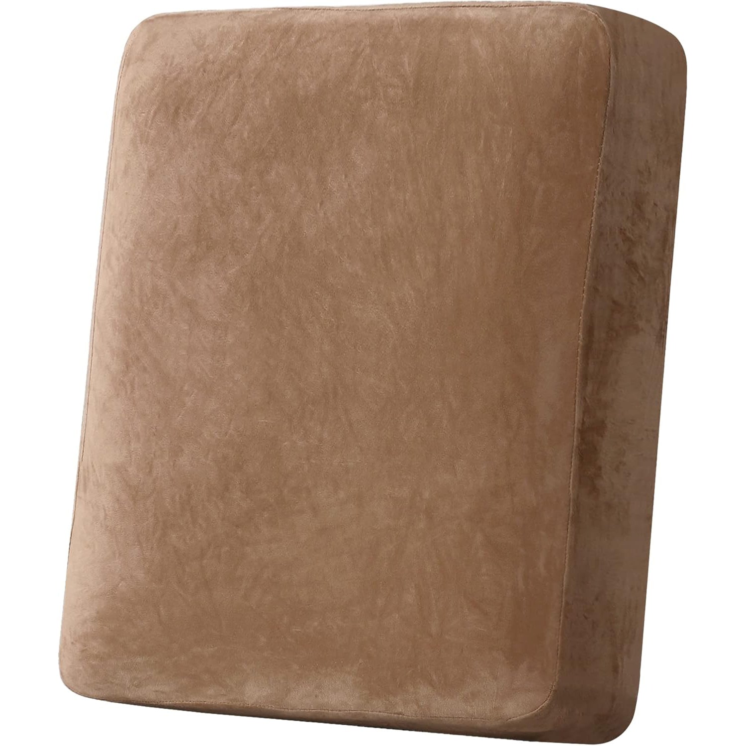 Velvet Stretch Couch Cushion Cover Plush Cushion Slipcover