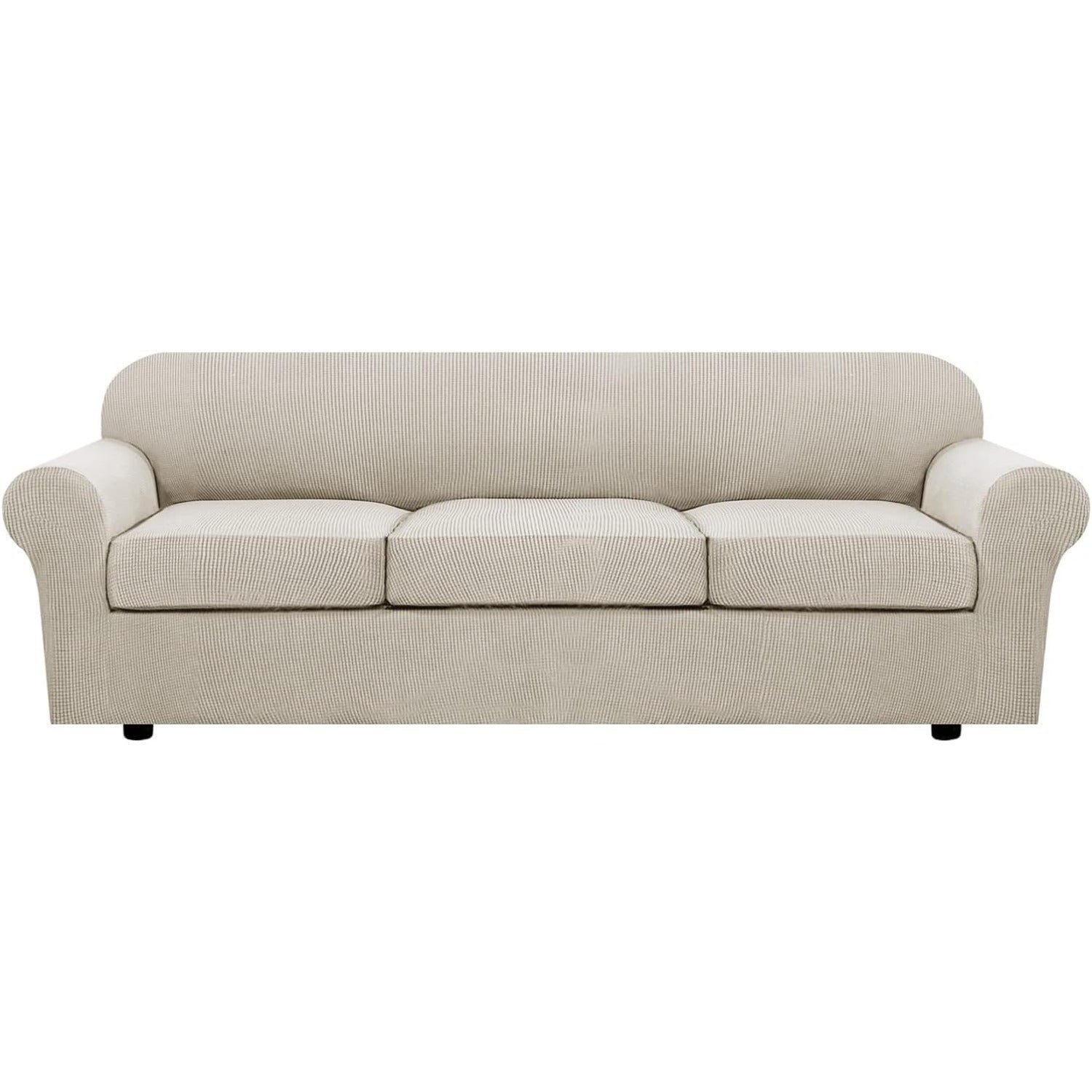 4 Piece Stretch Couch Covers for Cushion Couch Sofa Furniture Slipcovers