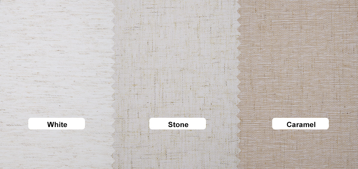 Motorized Roller Shades 100% Blackout Linen