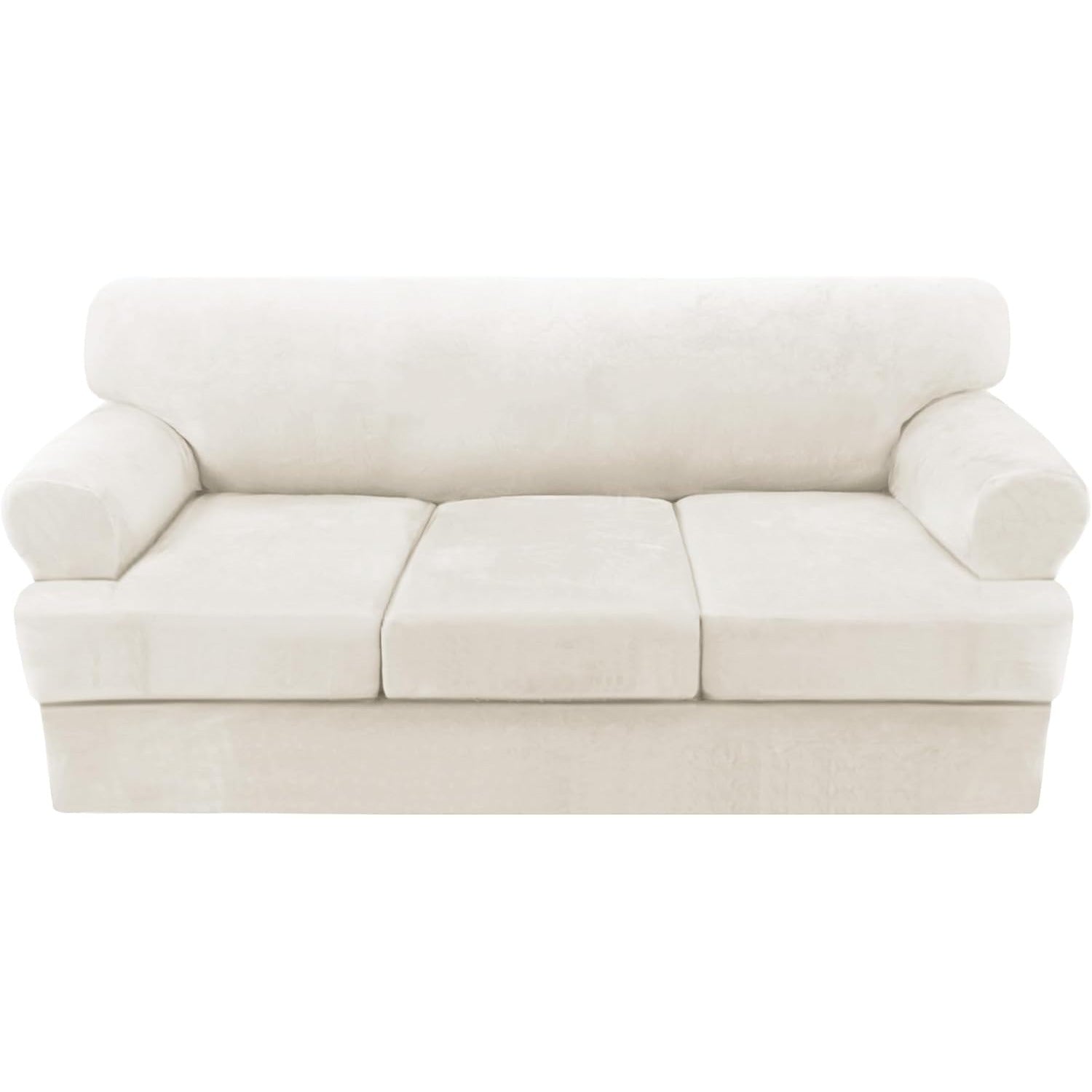 Sofa Slipcovers Thick Velvet Couch Cover Stretch T Cushion Sofa Covers Individual T Cushion Covers,