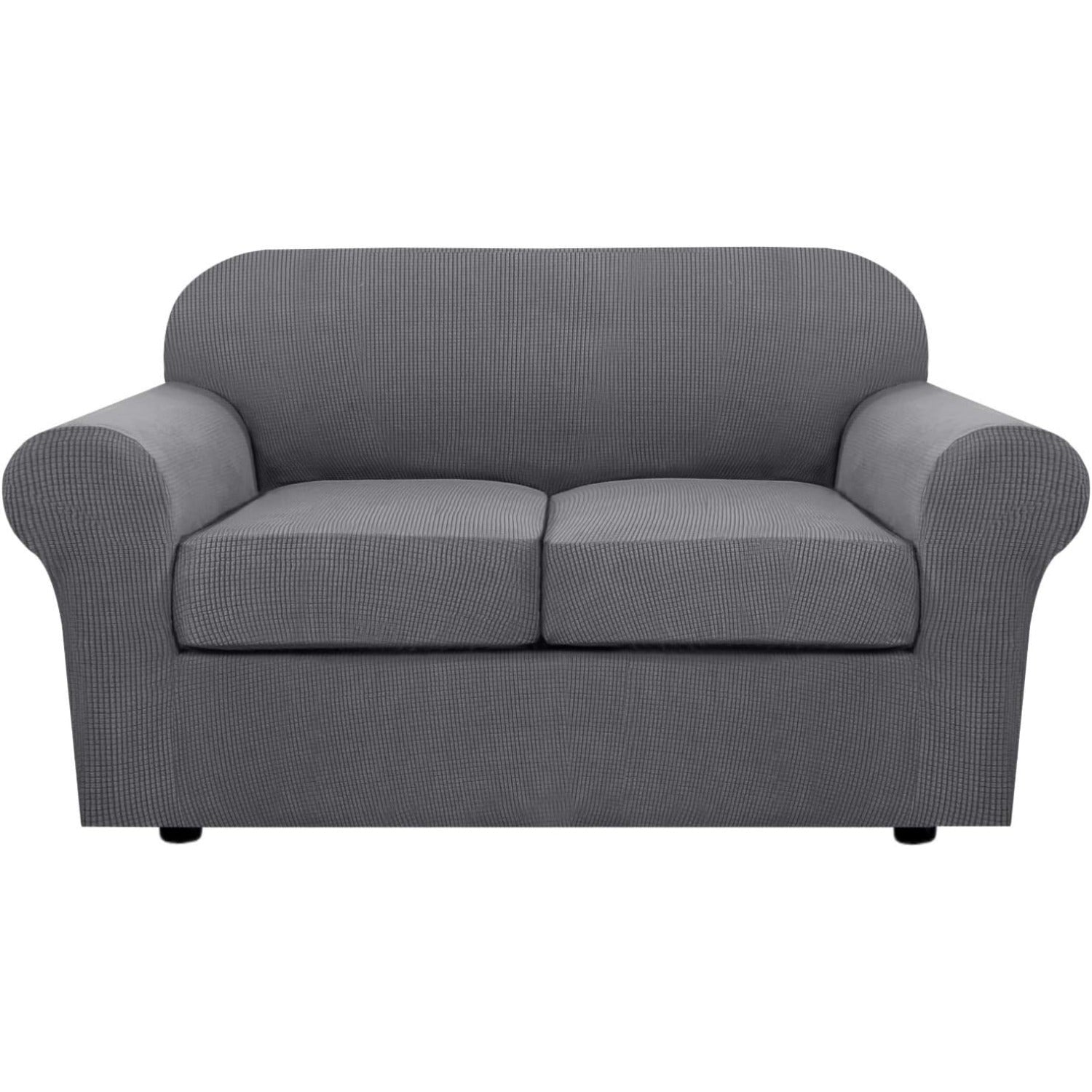 4 Piece Stretch Couch Covers for Cushion Couch Sofa Furniture Slipcovers