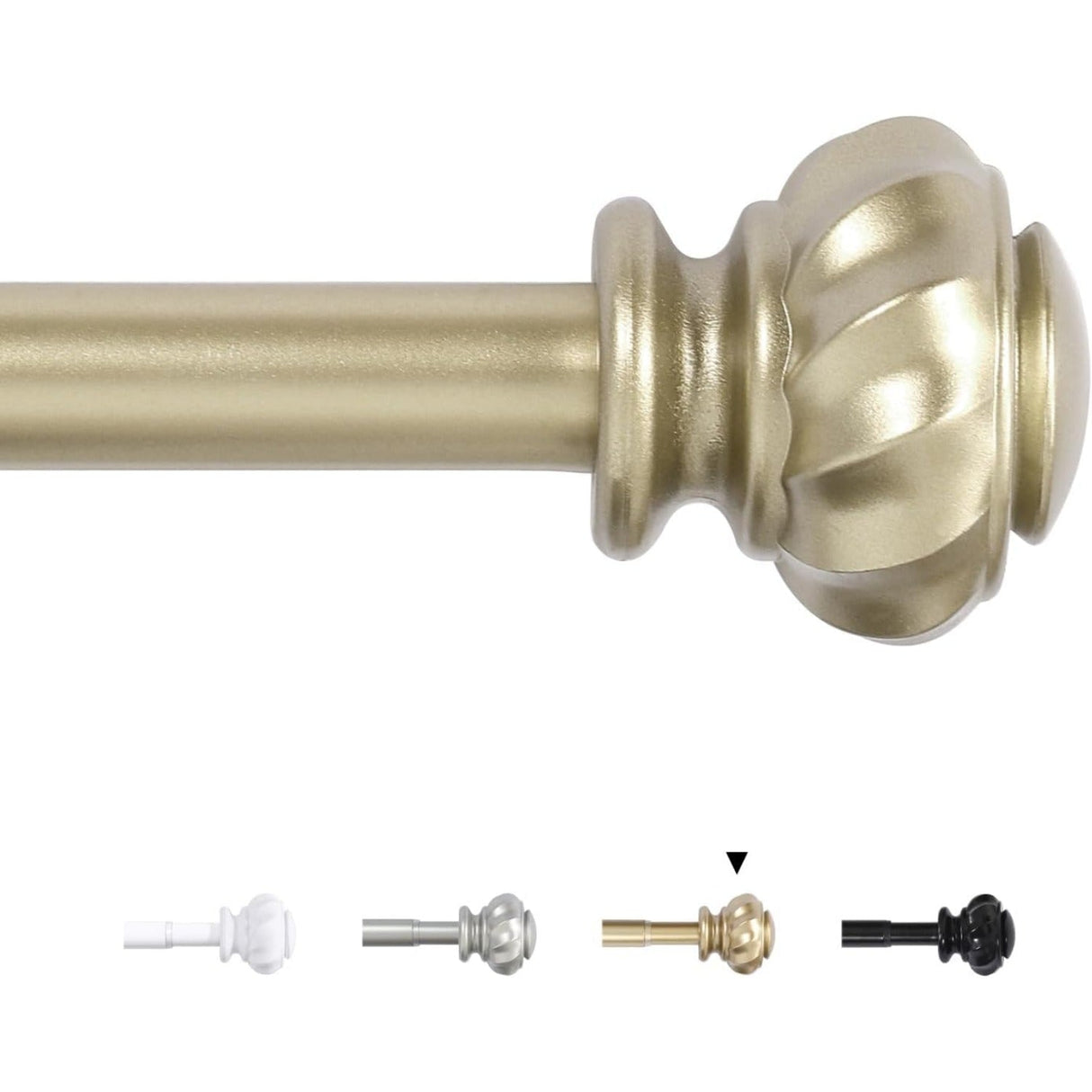 Splicing Rods for Windows, Heavy Duty 3/4 Inch Diameter, Adjustable Telescoping Decorative Rod