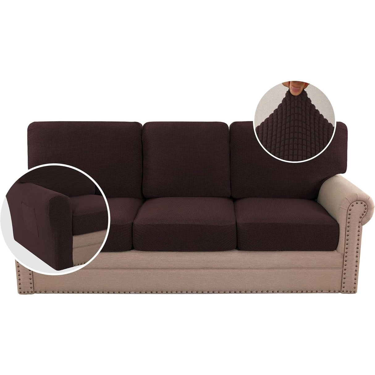 Multi-Pieces Chair Covers Stretch Couch Covers