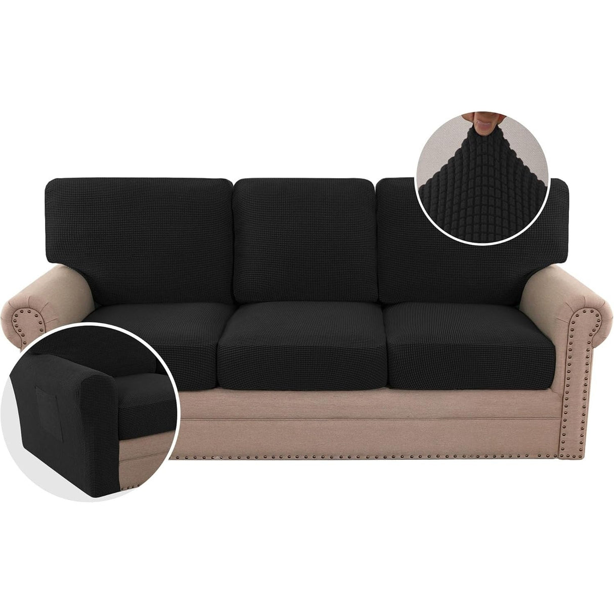 Multi-Pieces Chair Covers Stretch Couch Covers