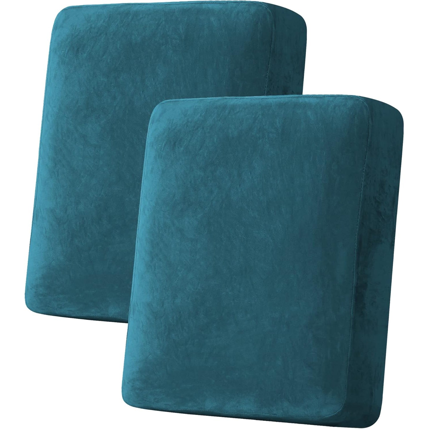Velvet Stretch Couch Cushion Cover Plush Cushion Slipcover