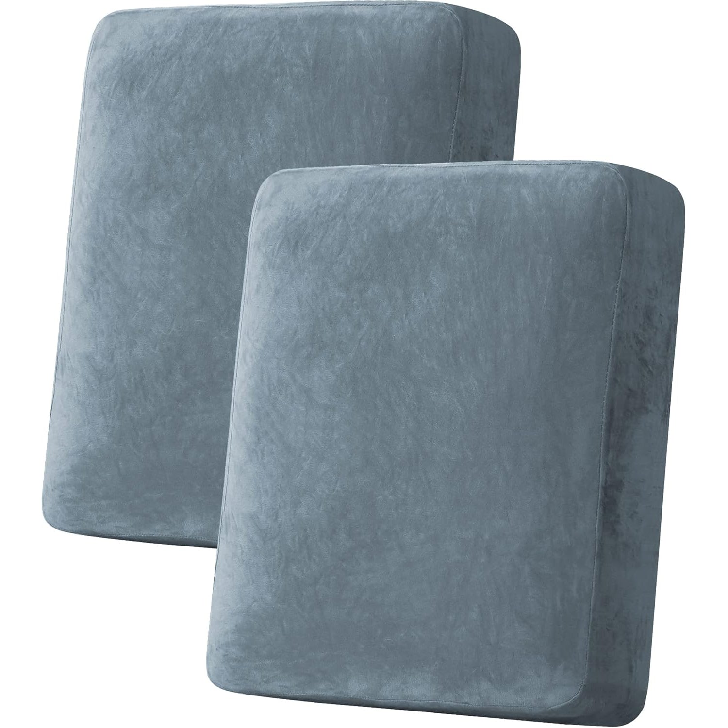 Velvet Stretch Couch Cushion Cover Plush Cushion Slipcover