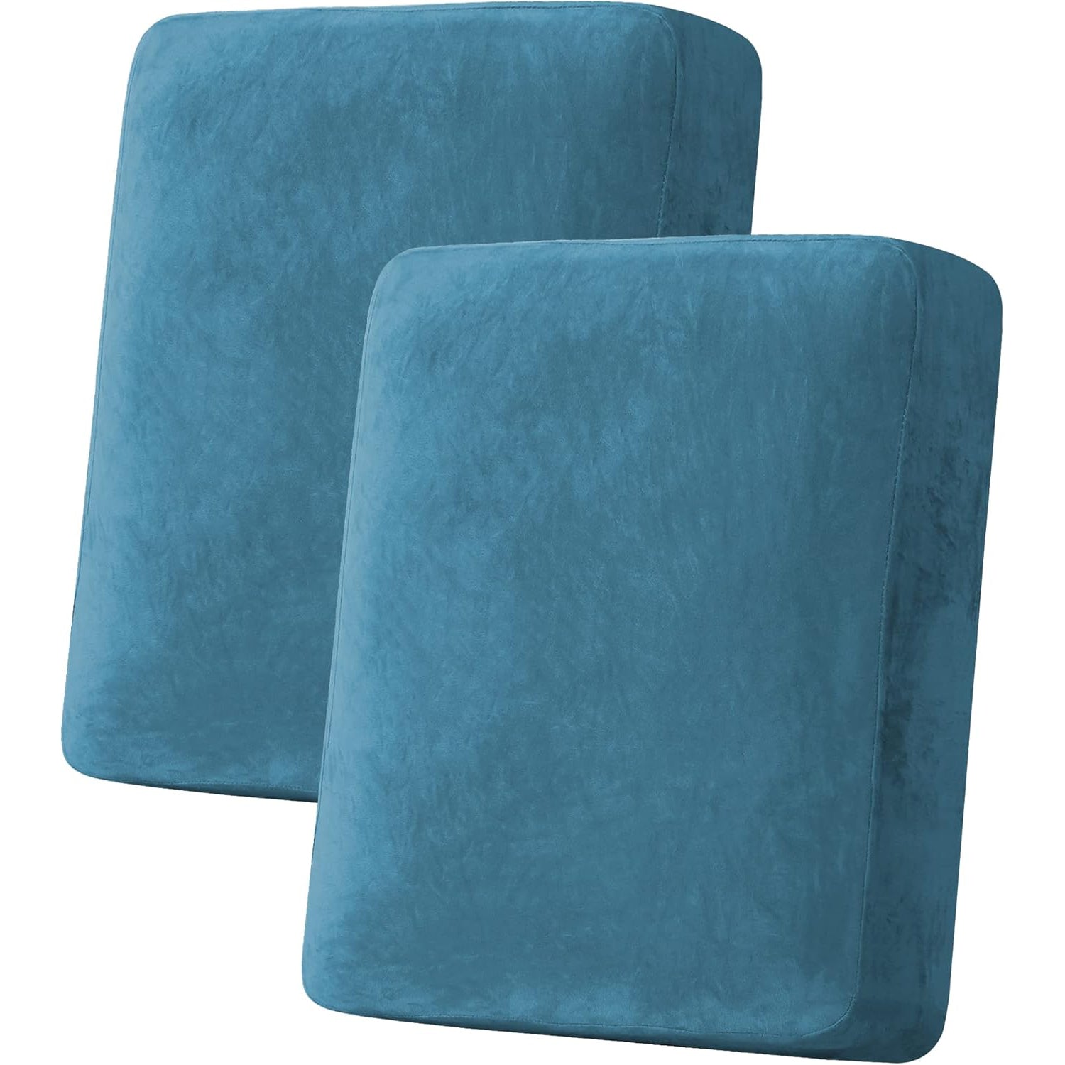 Velvet Stretch Couch Cushion Cover Plush Cushion Slipcover