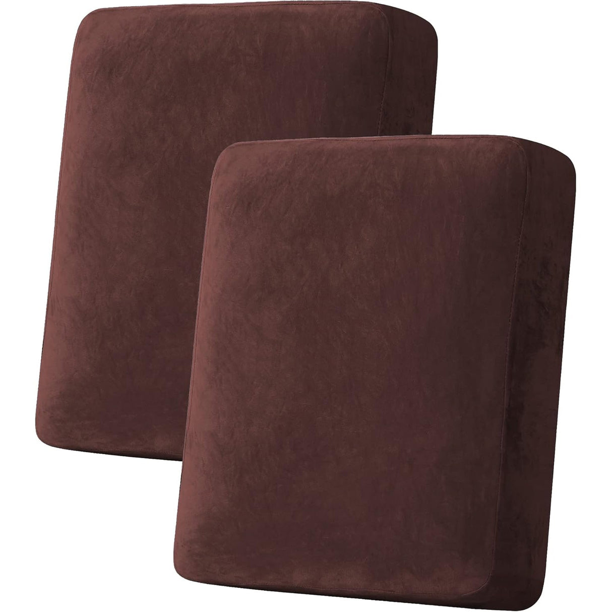 Velvet Stretch Couch Cushion Cover Plush Cushion Slipcover