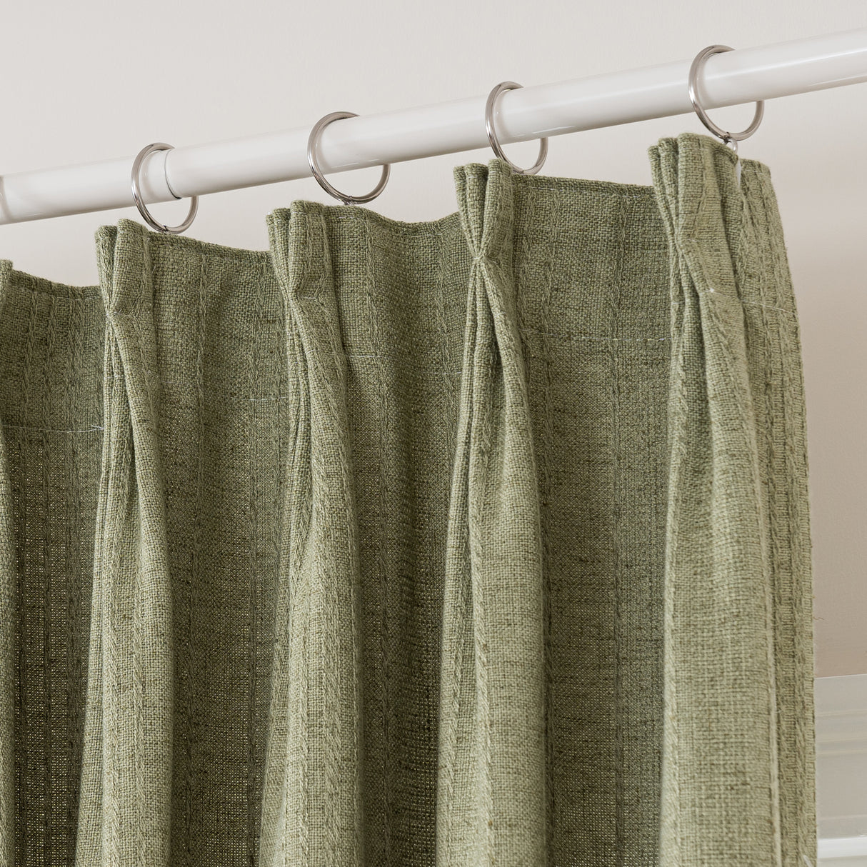 Marisel Subtle Texture Linen Custom Curtain