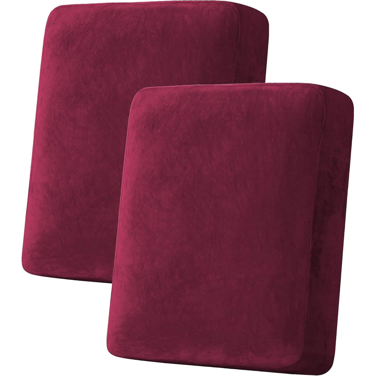 Velvet Stretch Couch Cushion Cover Plush Cushion Slipcover