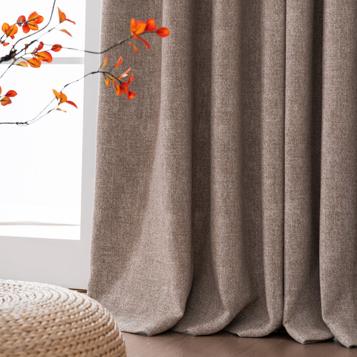 Sarella Premium Velvet Curtain Pleated