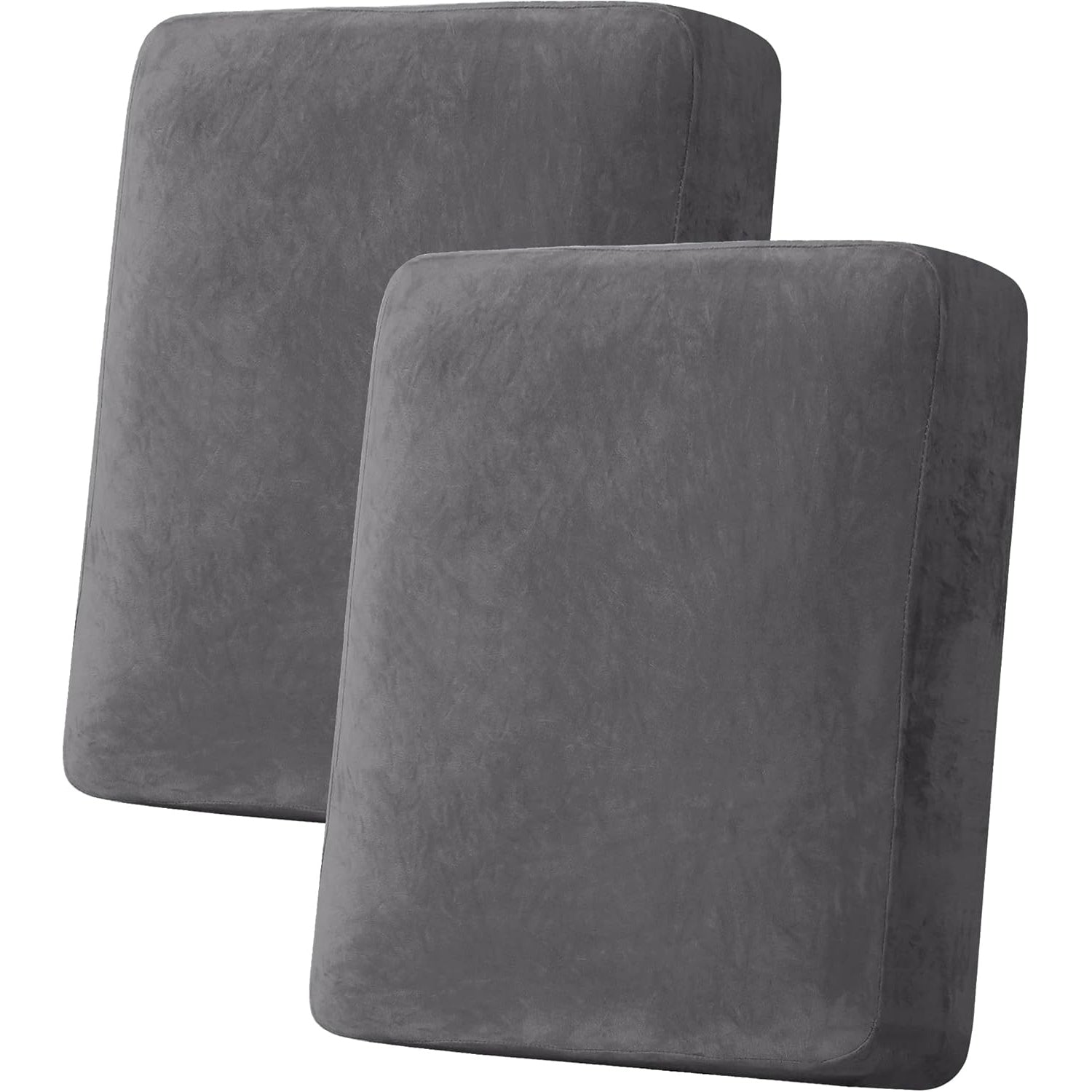 Velvet Stretch Couch Cushion Cover Plush Cushion Slipcover