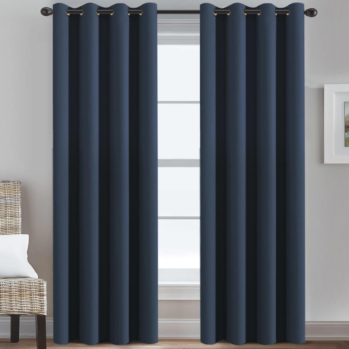 H.VERSAILTEX Doorway Curtain Blackout Closet Door Curtain Room Divider