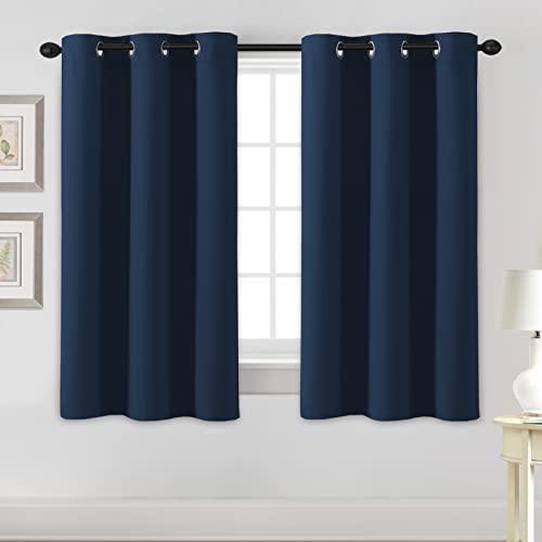 Blackout Thermal Insulated Grommet Solid Color Curtains