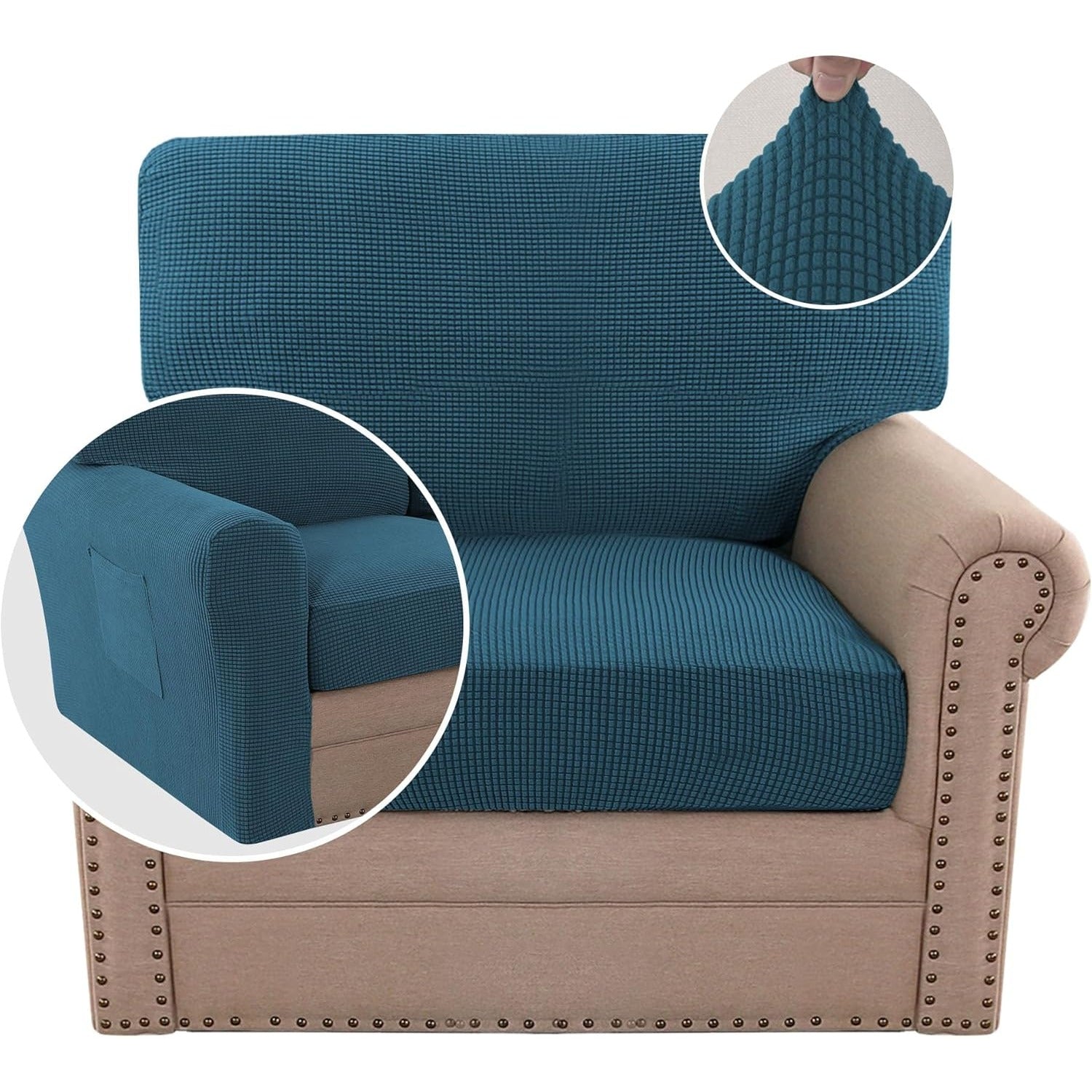 Multi-Pieces Chair Covers Stretch Couch Covers