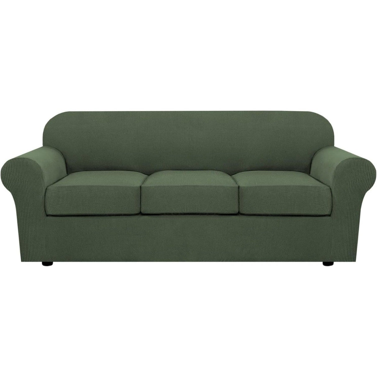 4 Piece Stretch Couch Covers for Cushion Couch Sofa Furniture Slipcovers