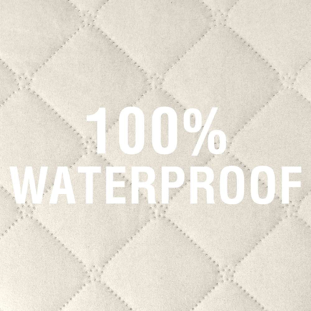 H.VERSAILTEX 100% Waterproof Sofa Cover Non-Slip Machine Washable with Elastic Straps Slipcovers Pet-friendly Furniture Protector (Oversized Sofa, French Oak)