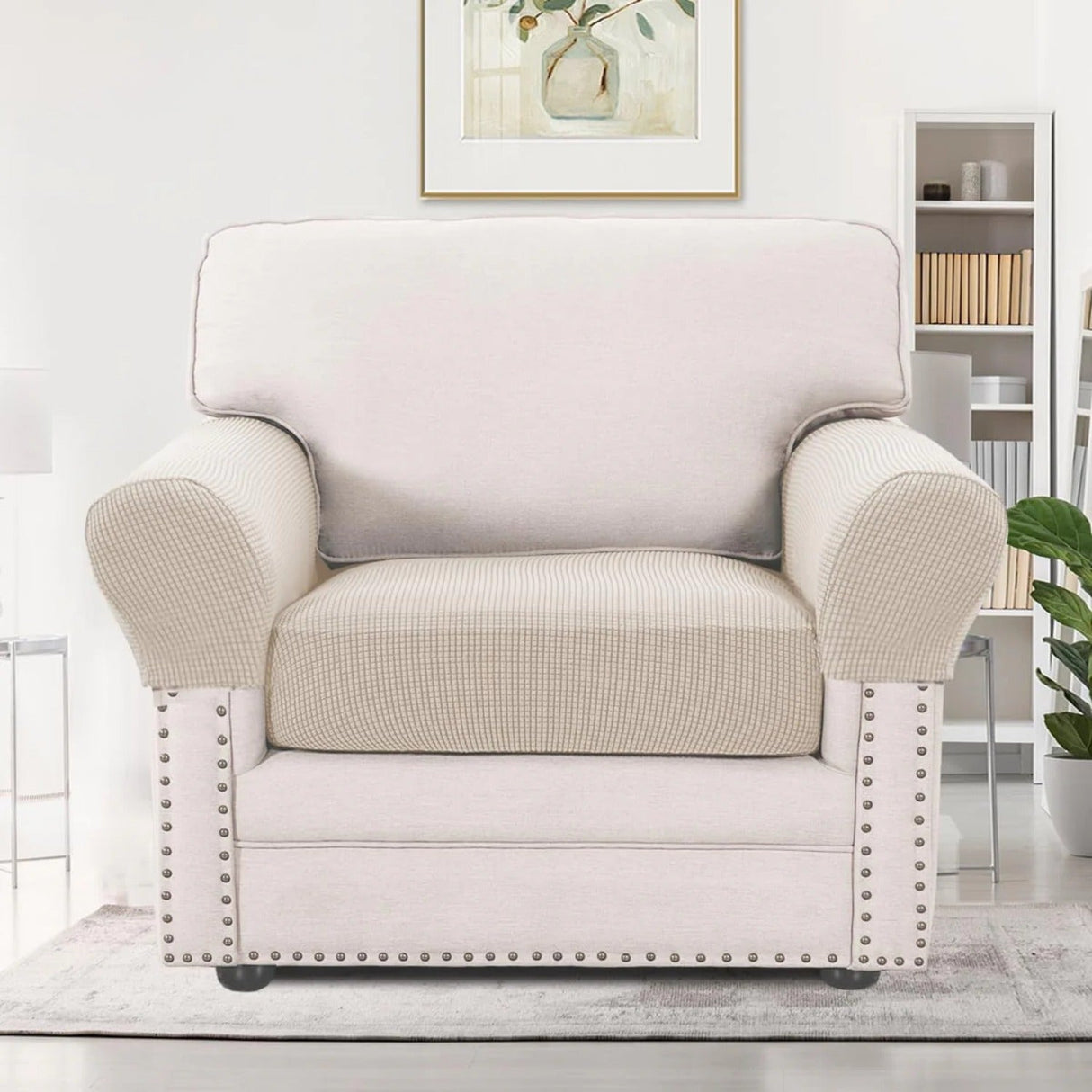 Multi-Pieces Chair Covers Stretch Couch Covers