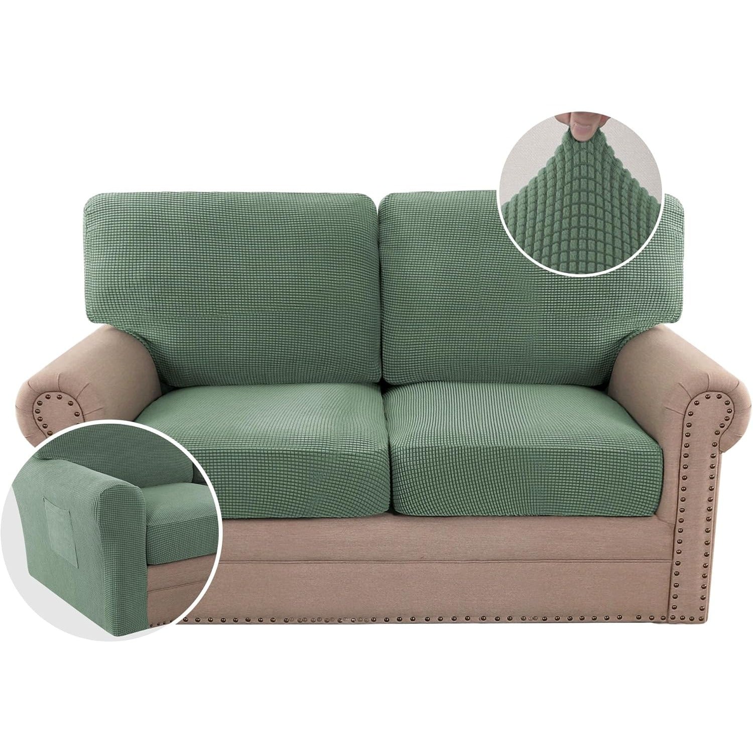 Multi-Pieces Chair Covers Stretch Couch Covers