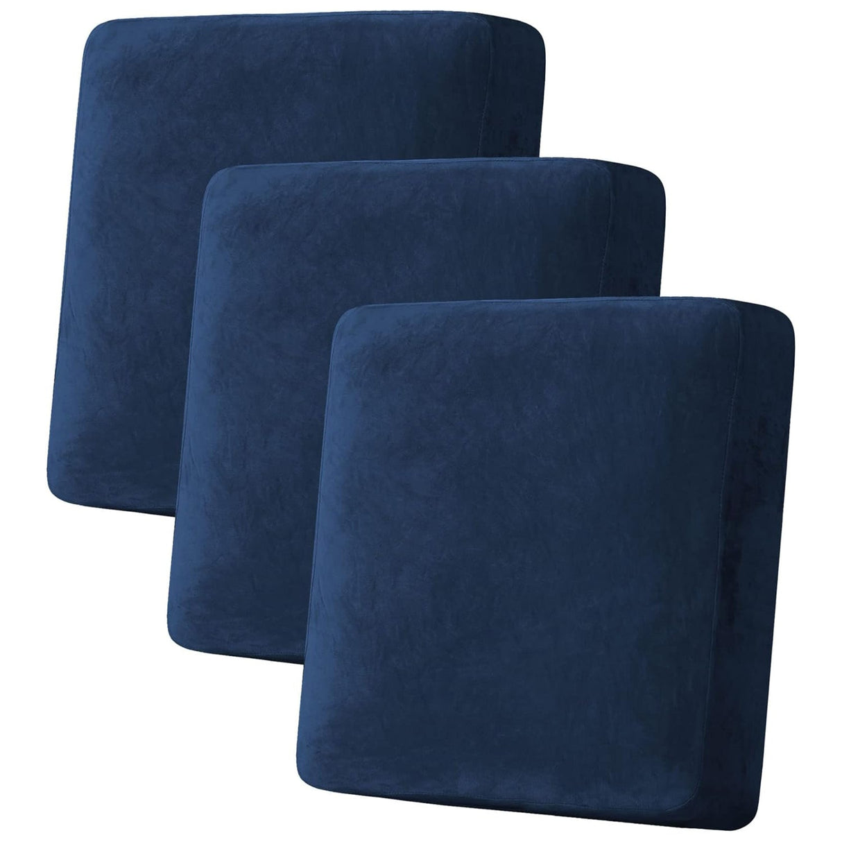 Velvet Stretch Couch Cushion Cover Plush Cushion Slipcover
