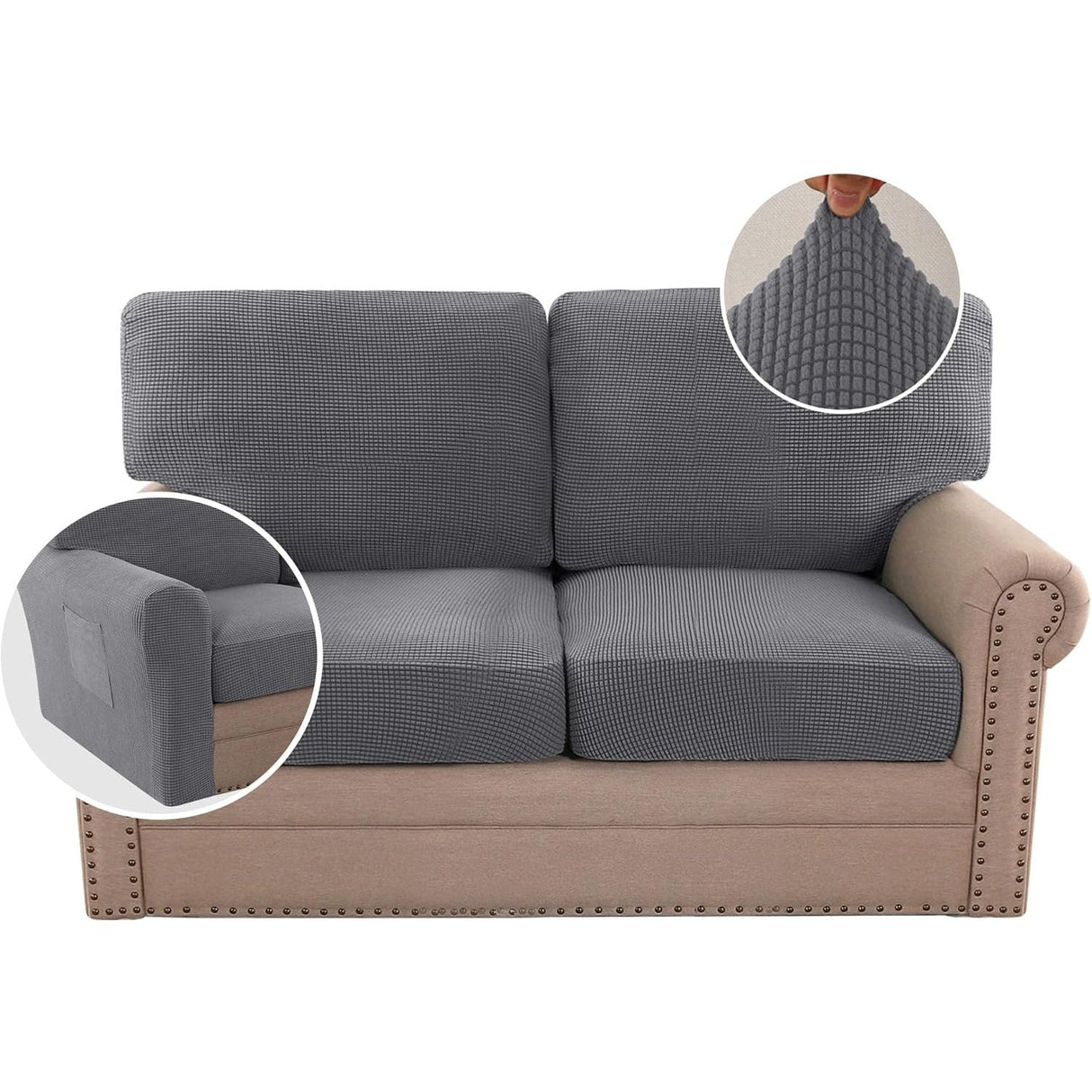 Multi-Pieces Chair Covers Stretch Couch Covers