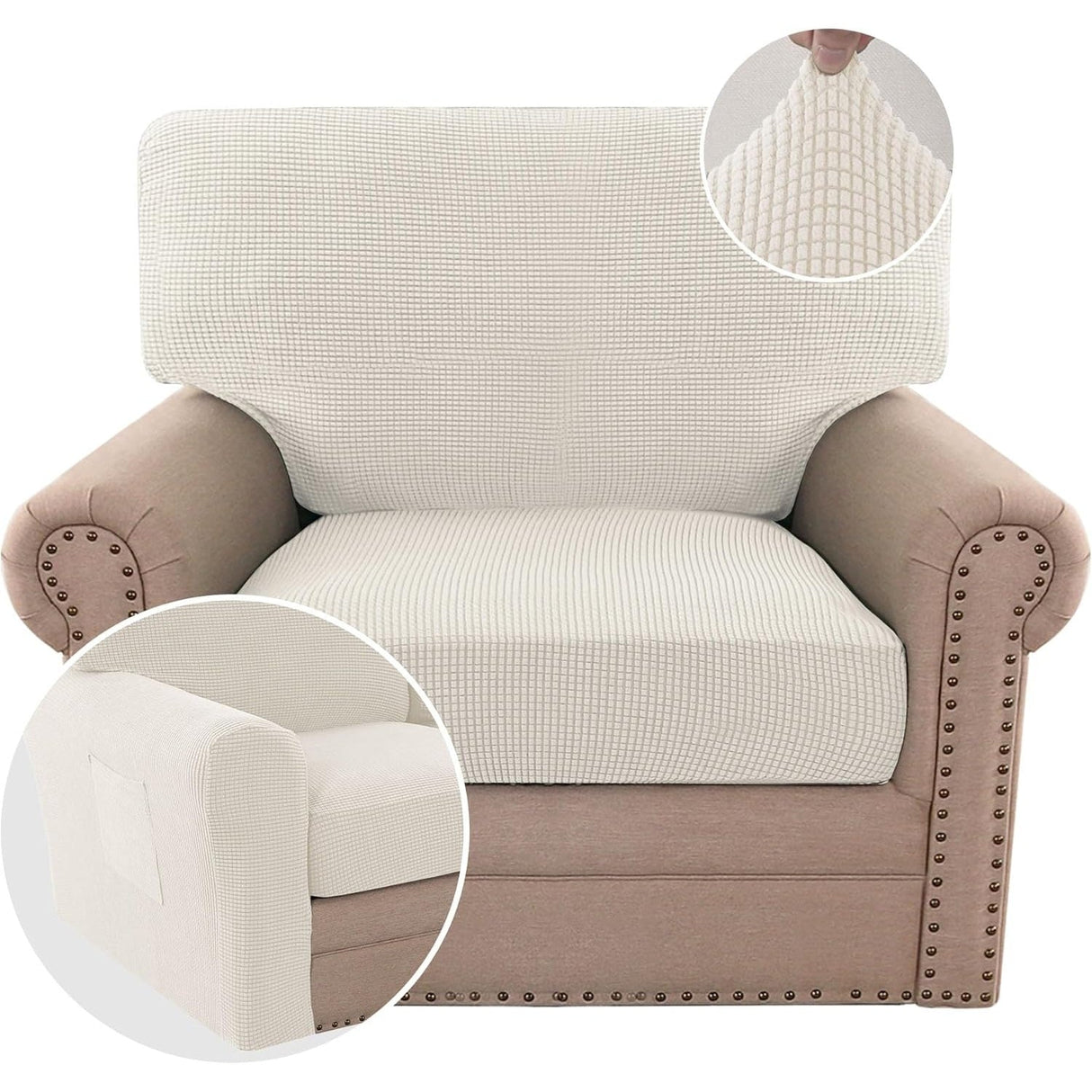 Multi-Pieces Chair Covers Stretch Couch Covers