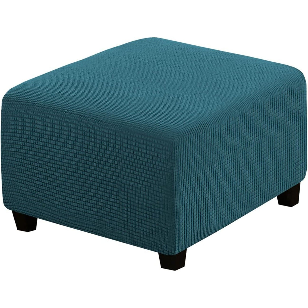 Ottoman Cover Slipcover Rectangle Fit Length Footrest Sofa Slipcovers Stool Cover