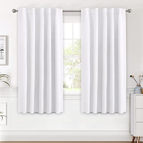 Blackout Thermal Insulated Room Darkening Back Tab/Rod Pocket Solid Color Curtains