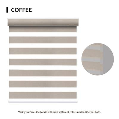 Motorized Zebra Shades 90% Blackout 95mm Astrid