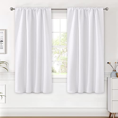 Blackout Thermal Insulated Room Darkening Back Tab/Rod Pocket Solid Color Curtains