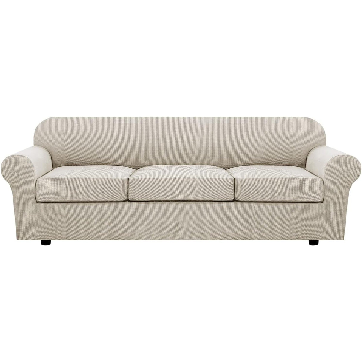 4 Piece Stretch Couch Covers for Cushion Couch Sofa Furniture Slipcovers