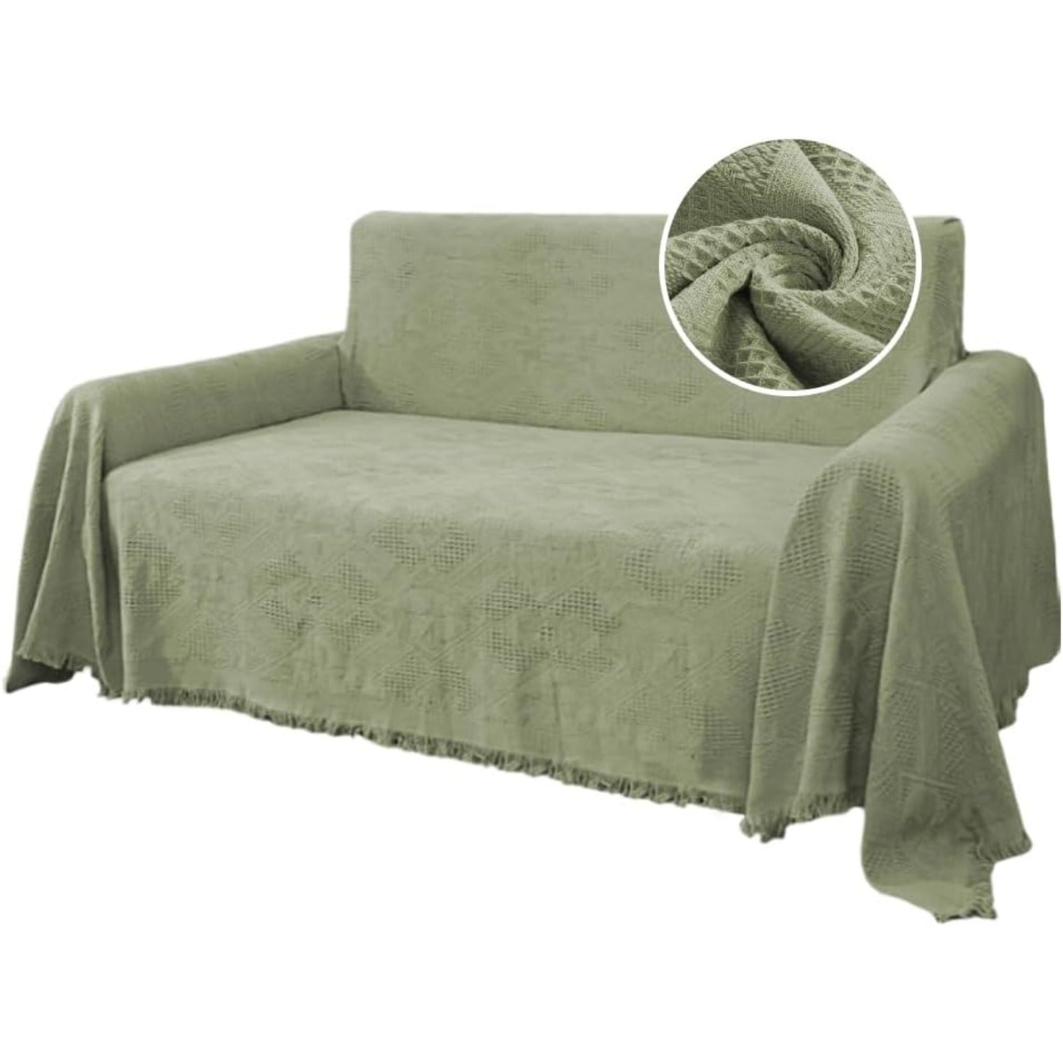 H.VERSAILTEX Cotton Sofa Covers Couch Cover