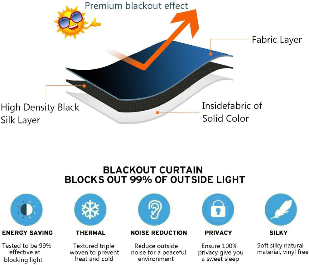 Solid Color Curtains