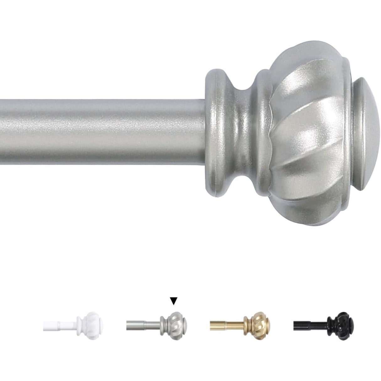 Splicing Rods for Windows, Heavy Duty 3/4 Inch Diameter, Adjustable Telescoping Decorative Rod