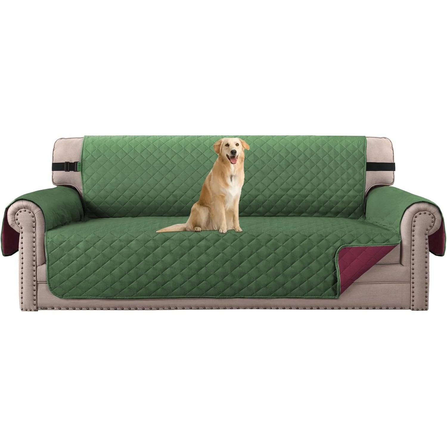 Reversible Chair Covers Water Repellent Chair Slipcover for Dogs Pets Furniture Protector
