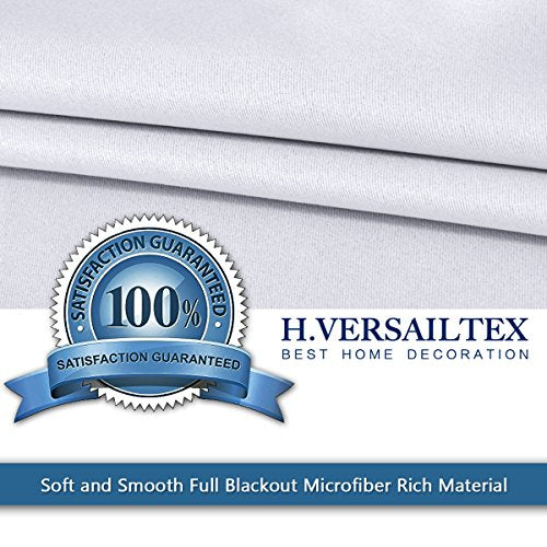 Blackout Thermal Insulated Grommet Solid Color Curtains